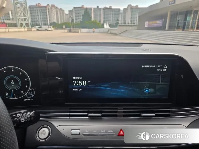 Hyundai The New Grandeur IG 2021 Серый из Кореи, фото 4