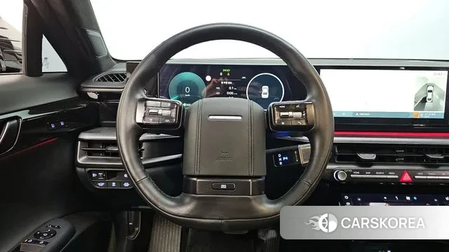 Hyundai Grandeur Hybrid (GN7) 2023 Черный из Кореи, фото 4