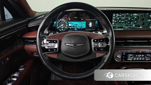 Genesis G90 (RS4) 2022 Черный из Кореи, фото 4