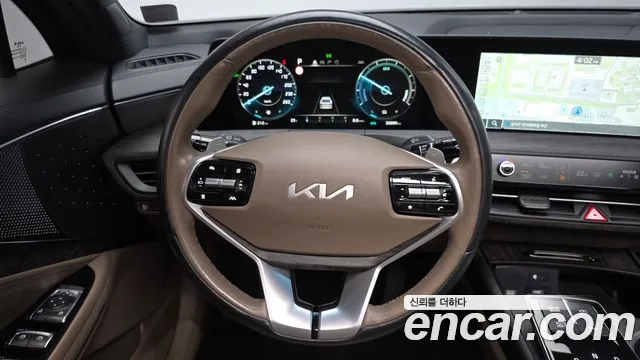 Kia K8 Hybrid 2021 Черный из Кореи, фото 4