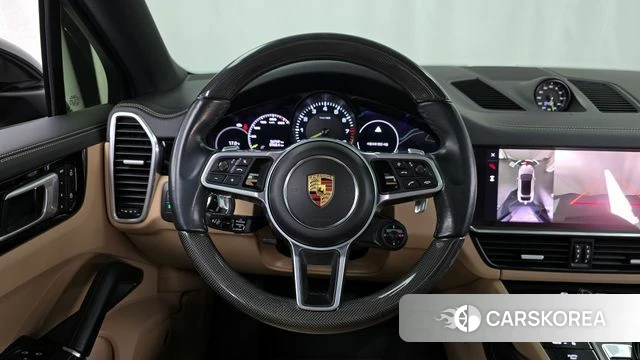 Porsche Cayenne (PO536) 2022 Черный из Кореи, фото 4