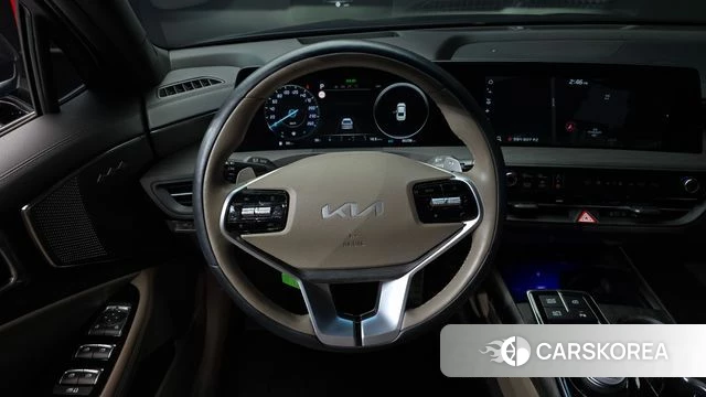 Kia K8 Hybrid 2023 Синий из Кореи, фото 4