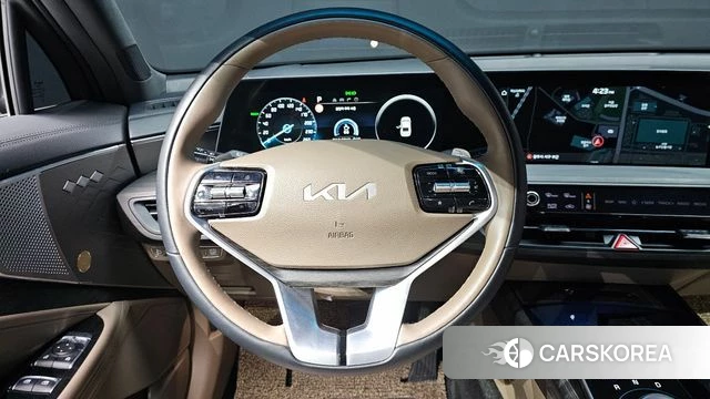 Kia K8 Hybrid 2022 Серый из Кореи, фото 4