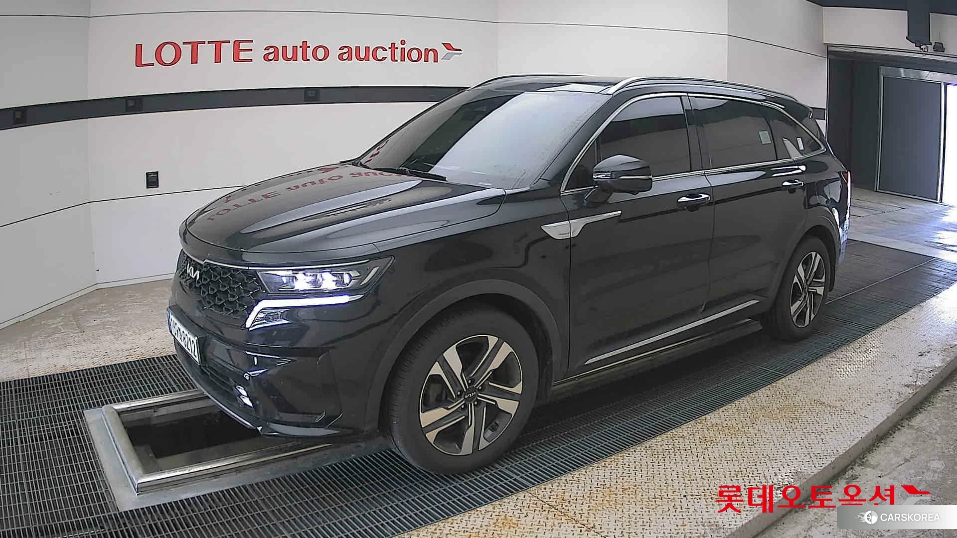 Kia Sorento Hybrid 2022 Черный из Кореи, фото 4