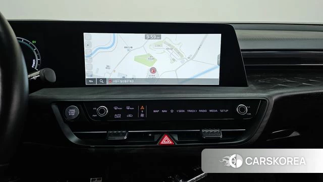 Kia K8 Hybrid 2022 Черный из Кореи, фото 4