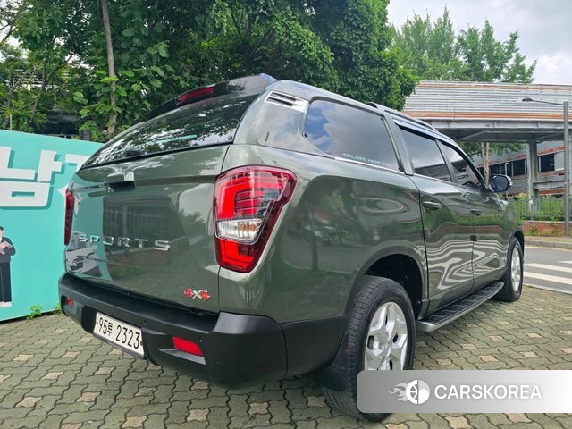 Ssangyong Rexton Sports 2021 Светло-зеленый из Кореи, фото 4