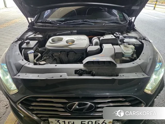 Hyundai Sonata New Rise Hybrid 2019 Серый из Кореи, фото 4