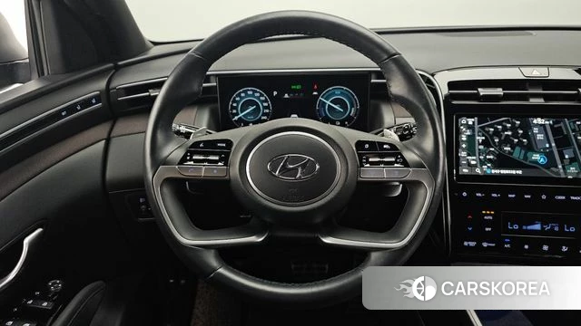 Hyundai Tucson Hybrid (NX4) 2022 Серый из Кореи, фото 4