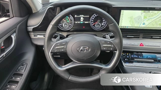 Hyundai The New Grandeur IG Hybrid 2021 Черный из Кореи, фото 4