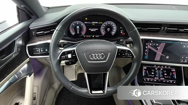 Audi A7 (4K) 2020 Белый из Кореи, фото 4