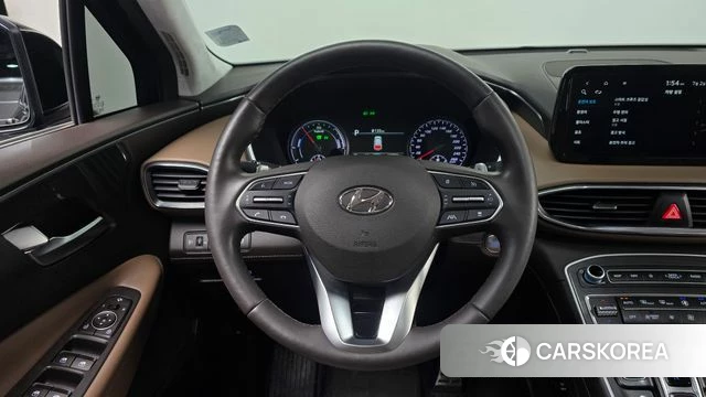 Hyundai The New Santa Fe 2023 Черный из Кореи, фото 4