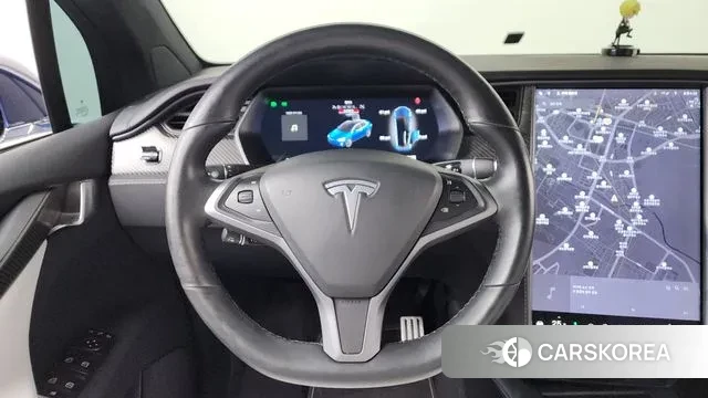 Tesla Model X 2019 Синий из Кореи, фото 4