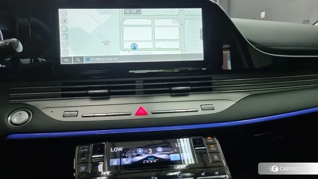Hyundai The New Grandeur IG 2022 Черный из Кореи, фото 4
