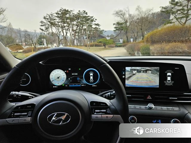 Hyundai Avante Hybrid (CN7) 2021 Синий из Кореи, фото 4