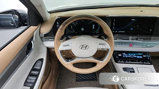 Hyundai The New Grandeur IG Hybrid 2021 Серый из Кореи, фото 4