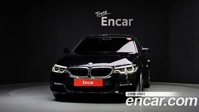 BMW 5 Series (G30) 2018 Черный из Кореи, фото 4