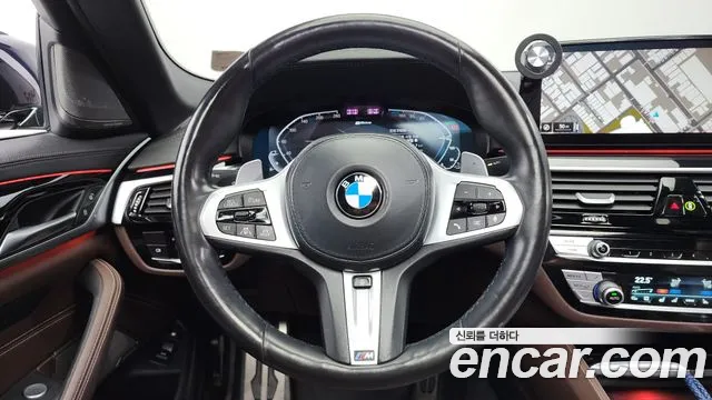 BMW 5 Series (G30) 2021 Черный из Кореи, фото 4