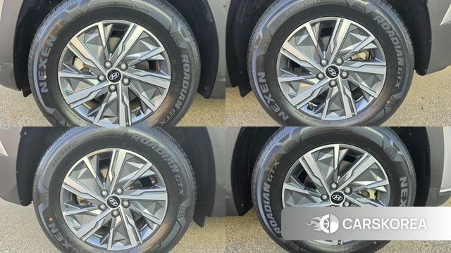 Hyundai Tucson Hybrid (NX4) 2021 Серебристо-серый из Кореи, фото 4