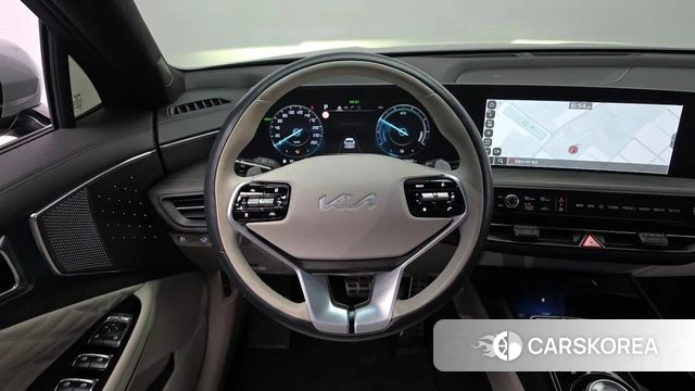 Kia K8 Hybrid 2023 Серебристо-серый из Кореи, фото 4