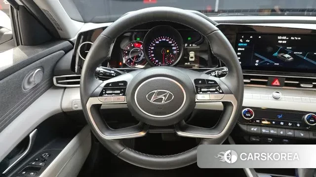 Hyundai Avante (CN7) 2021 Белый из Кореи, фото 4