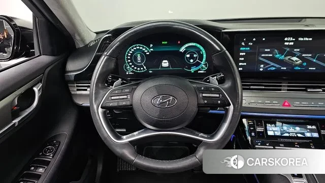 Hyundai The New Grandeur IG Hybrid 2022 Черный из Кореи, фото 4
