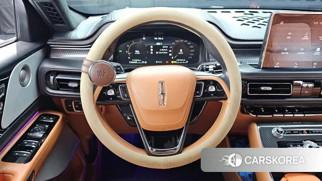 Lincoln Aviator 2nd generation 2022 Серый из Кореи, фото 4