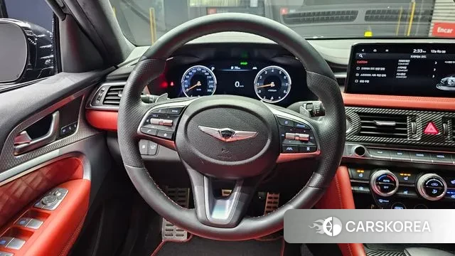 Genesis The New G70 2021 Черный из Кореи, фото 4