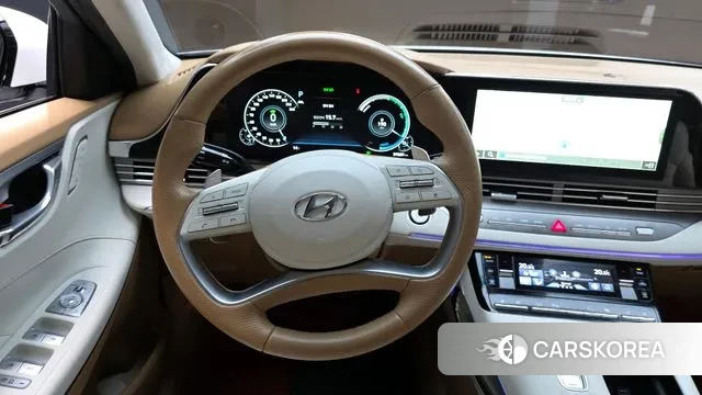 Hyundai The New Grandeur IG Hybrid 2020 Белый из Кореи, фото 4