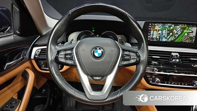 BMW 5 Series (G30) 2018 Синий из Кореи, фото 4