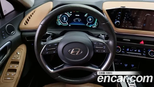 Hyundai Sonata Hybrid (DN8) 2019 Синий из Кореи, фото 4