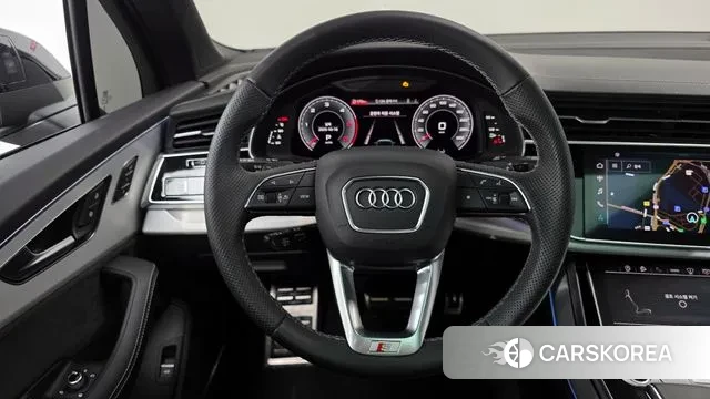 Audi Q7 (4M) 2023 Черный из Кореи, фото 4