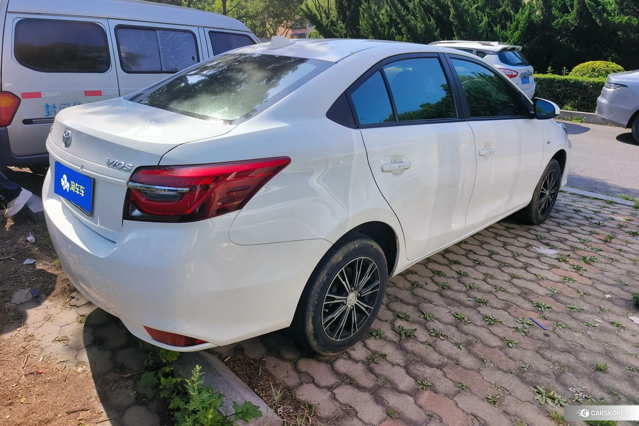Toyota Vios 2020 Белый из Китая, фото 4