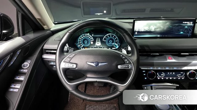 Genesis G80 (RG3) 2022 Черный из Кореи, фото 4