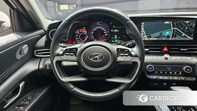 Hyundai Avante (CN7) 2022 Серебристо-серый из Кореи, фото 4