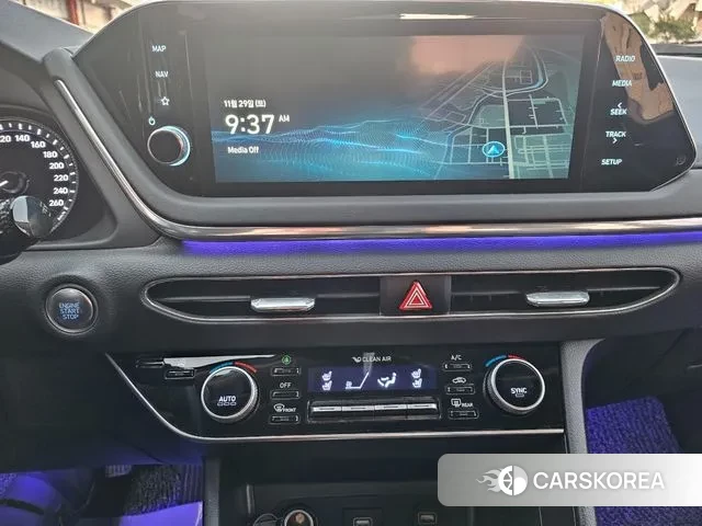 Hyundai Sonata Hybrid (DN8) 2022 Черный из Кореи, фото 4