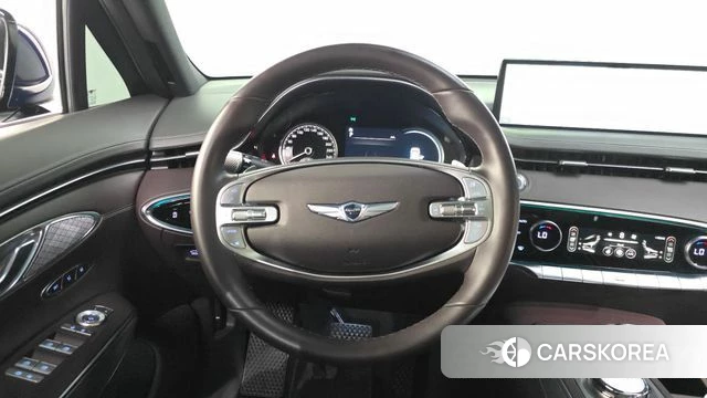 Genesis GV70 2022 Синий из Кореи, фото 4