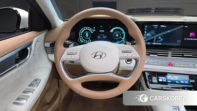 Hyundai The New Grandeur IG Hybrid 2021 Жемчужный цвет из Кореи, фото 4