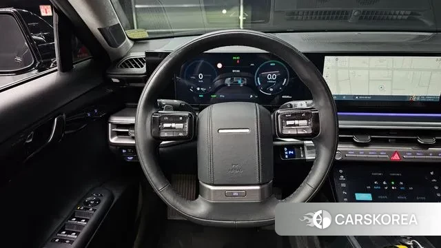 Hyundai Grandeur Hybrid (GN7) 2023 Черный из Кореи, фото 4