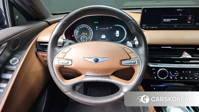 Genesis G80 (RG3) 2021 Синий из Кореи, фото 4