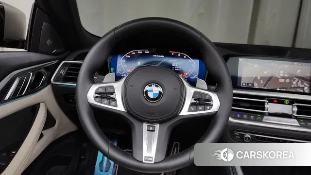 BMW 4 Series (G22) 2022 Черный из Кореи, фото 4