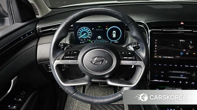 Hyundai Tucson Hybrid (NX4) 2023 Белый из Кореи, фото 4