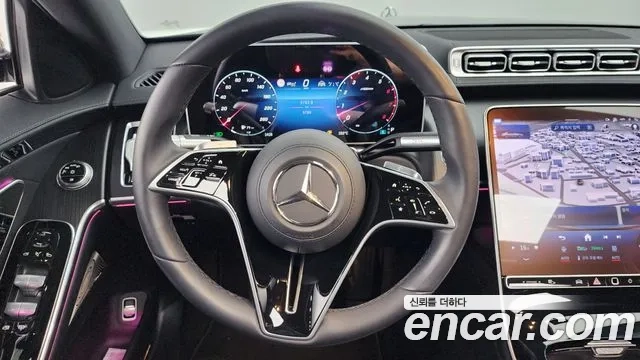 Mercedes-Benz S-Class W223 2024 Синий из Кореи, фото 4