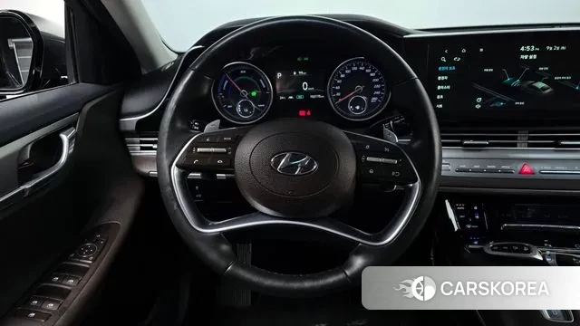 Hyundai The New Grandeur IG Hybrid 2020 Серый из Кореи, фото 4
