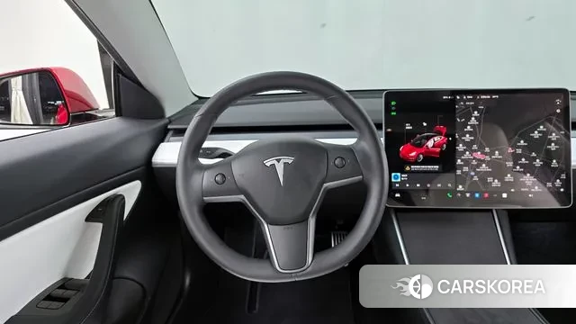 Tesla Model 3 2020 Красный из Кореи, фото 4