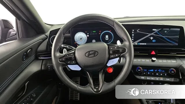 Hyundai The New Avante (CN7) 2023 Черный из Кореи, фото 4