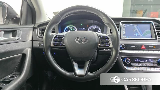 Hyundai Sonata New Rise Hybrid 2019 Серый из Кореи, фото 4