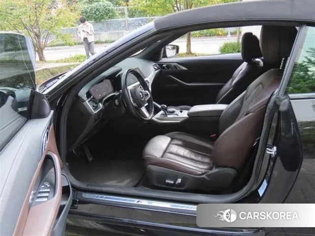 BMW 4 Series (G22) 2021 Черный из Кореи, фото 4