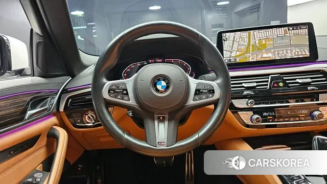 BMW 5 Series (G30) 2022 Белый из Кореи, фото 4