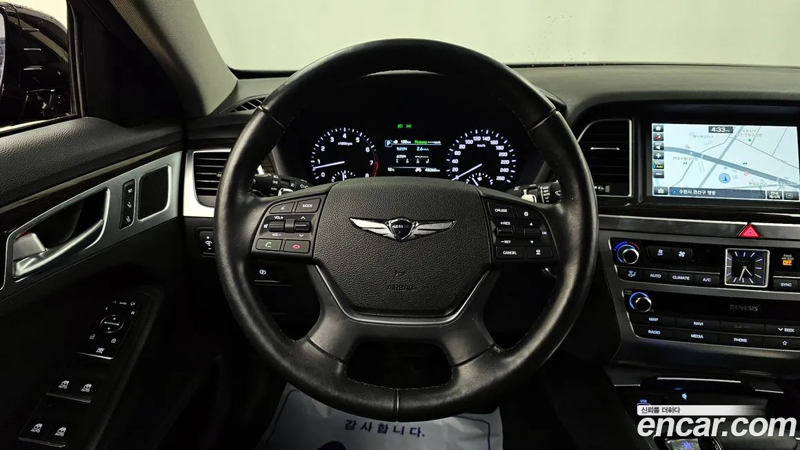 Genesis G80 2018 Черный из Кореи, фото 4