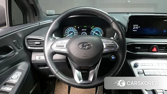 Hyundai The New Santa Fe 2021 Серебристо-серый из Кореи, фото 4